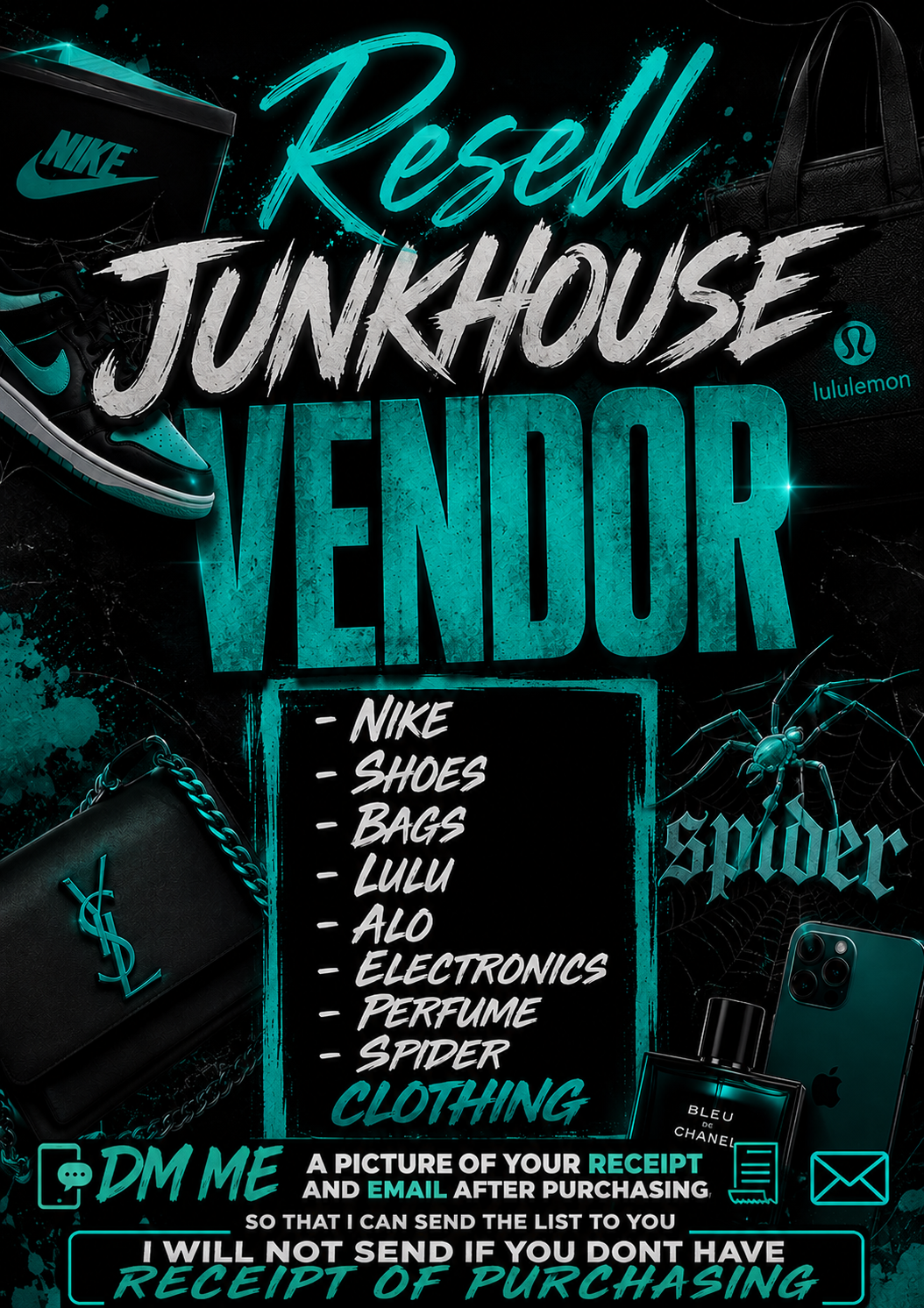 Vendor list